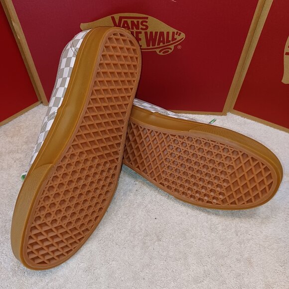 Vans Men's 9.5/Women's 11 Authentic Moon Rock/Gum Checkerboard VN0009PVY6Z - Picture 4 of 12